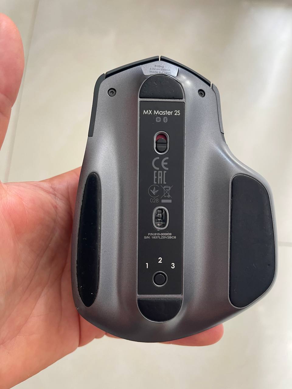 Фото 3: Продаётся беспроводная мышь Logitech MX Master 2S в хорошем состоянии.