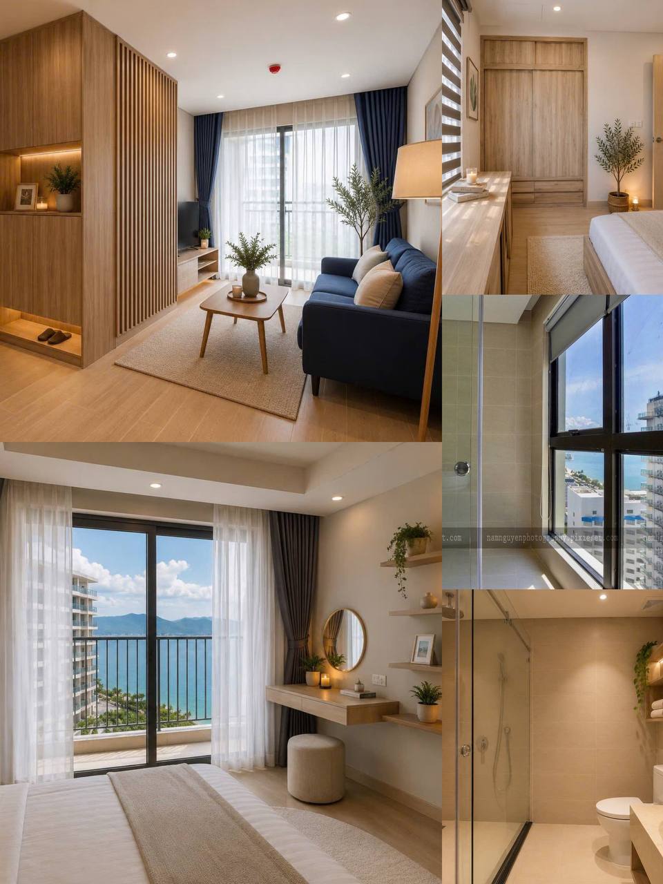 Сдаётся luxury-квартира в башне Gold Coast, 2 спальни, 72 м², с прямым видом на море.