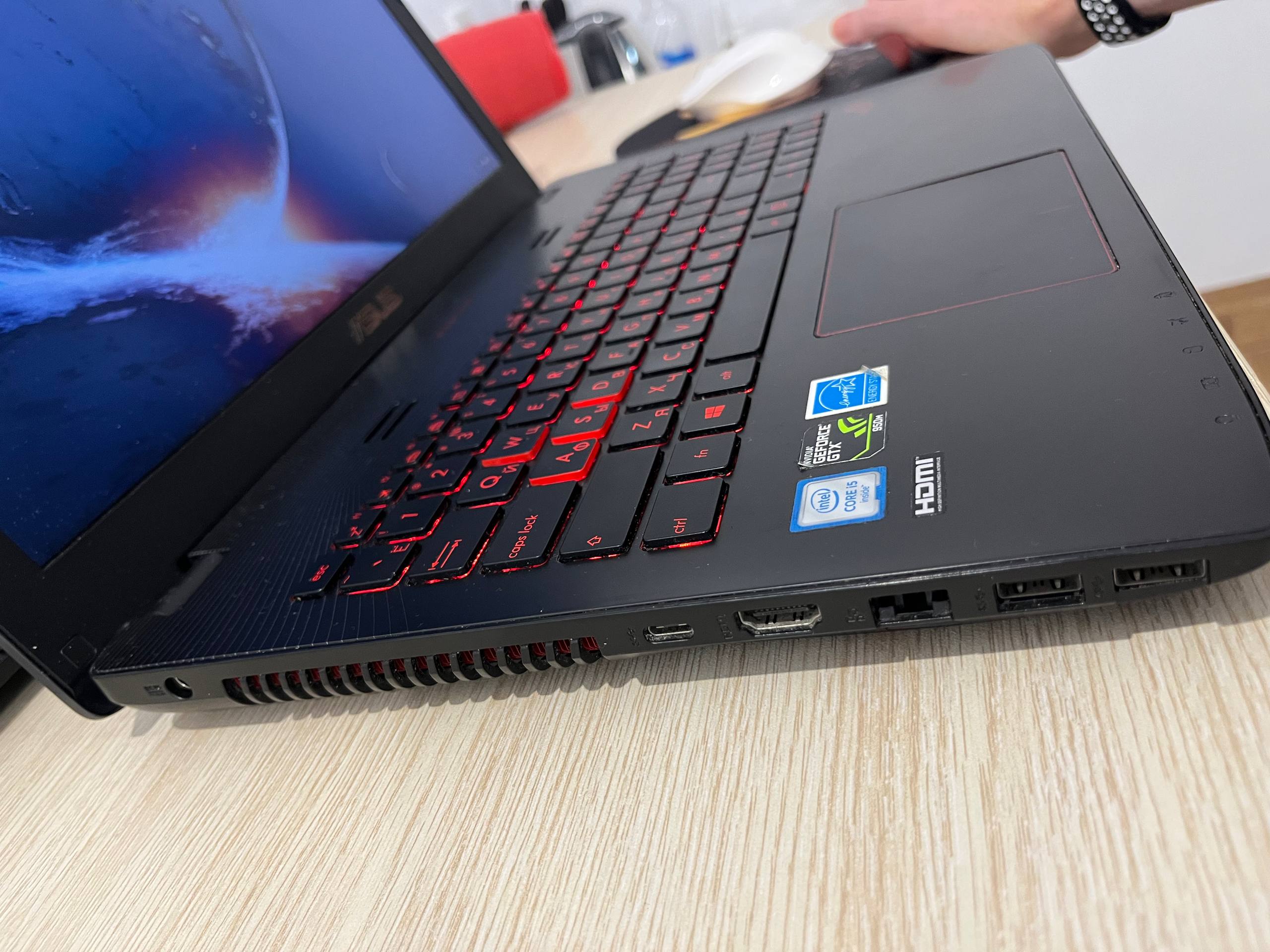Фото 3: Продается игровой ноутбук ASUS ROG 2016 GL552JX с 15,6-дюймовым Full HD экраном…