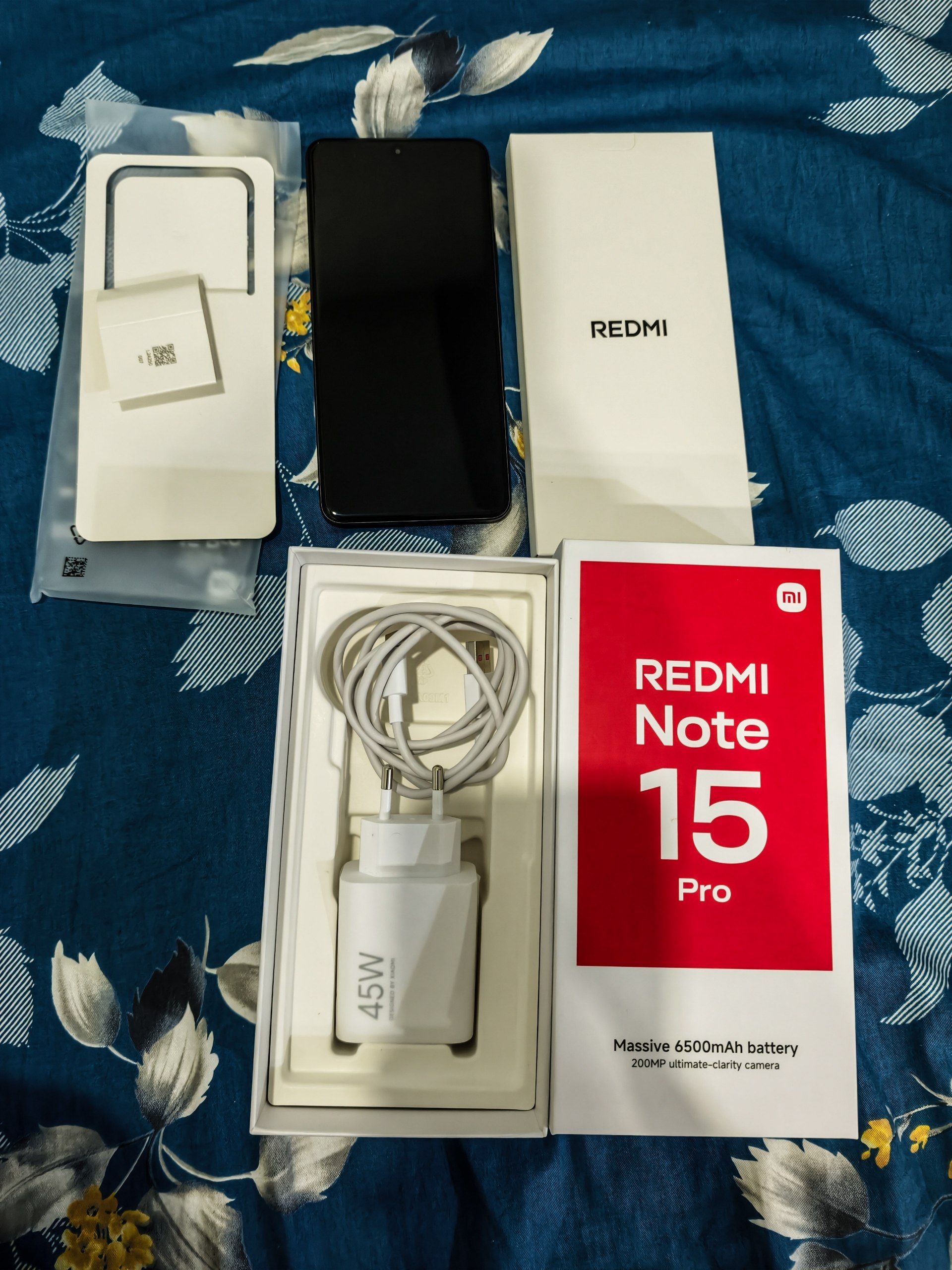Продаётся абсолютно новый телефон Redmi Note 15 Pro, только что распакован, полный…