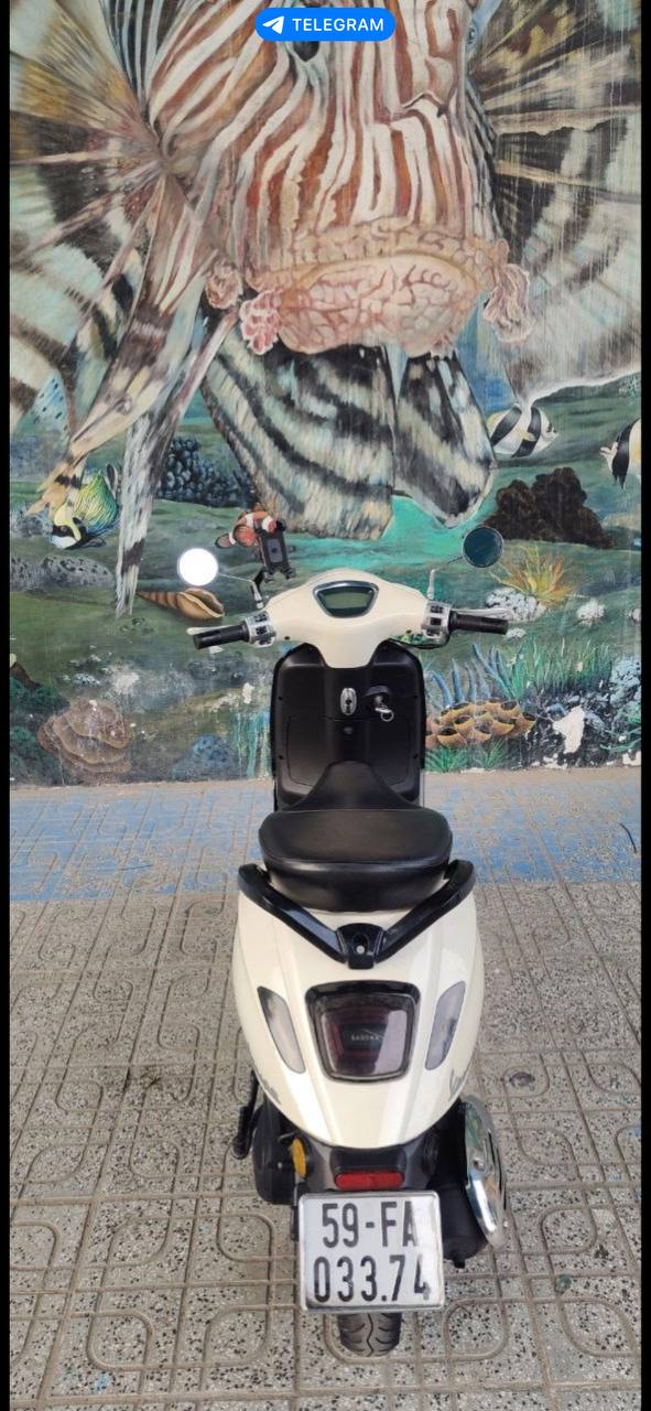 Фото 2: Скутер Vespa Sadoka 50cc 2022 года, пробег 5000 км, в идеальном состоянии, всё…