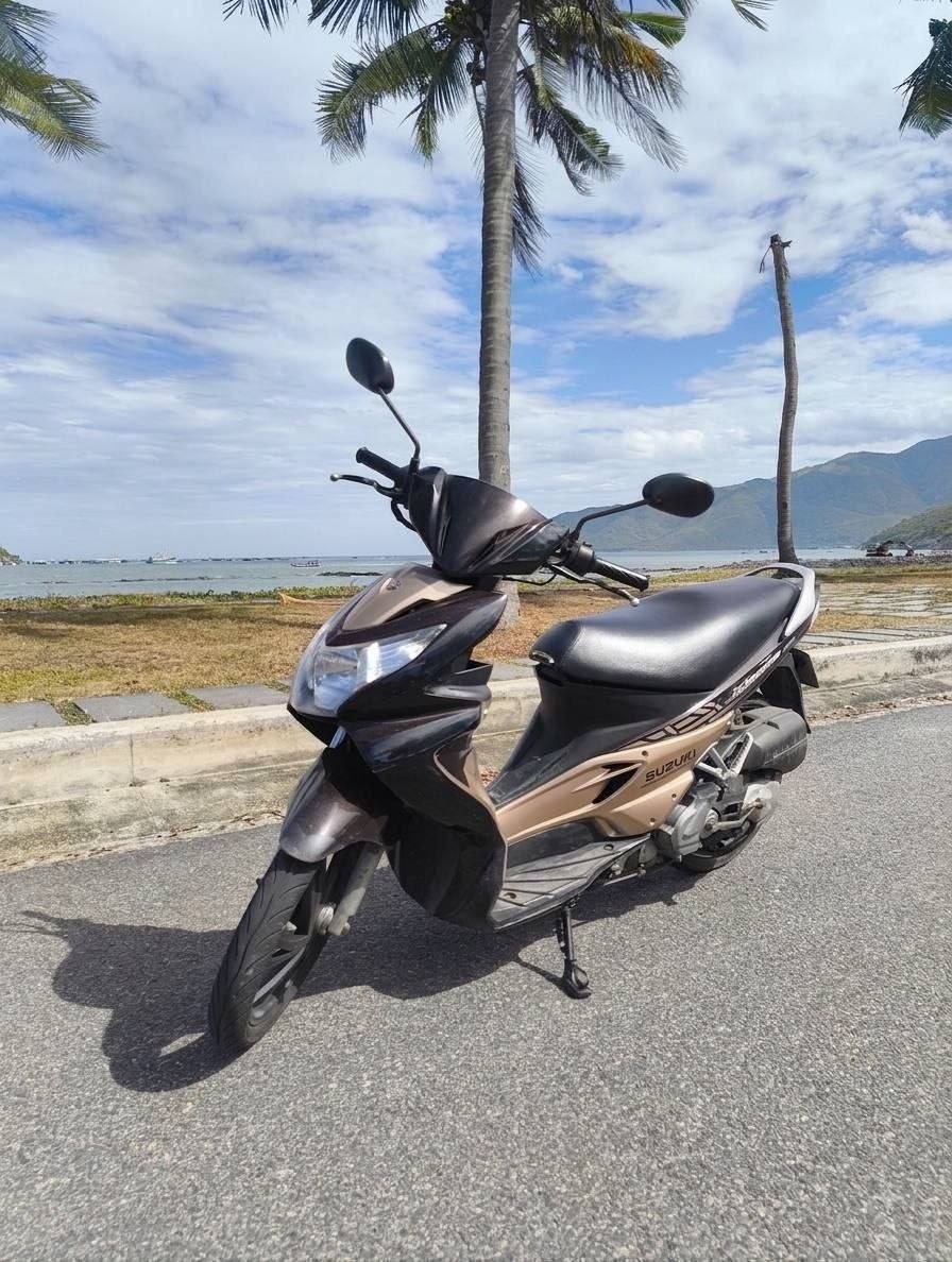 Suzuki Hayate 125, полностью обслужен: карбюратор почищен, заводится с первого раза.