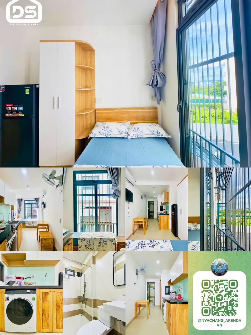 Сдаётся квартира 25 м² в районе Hà Quang 1, южный Нячанг