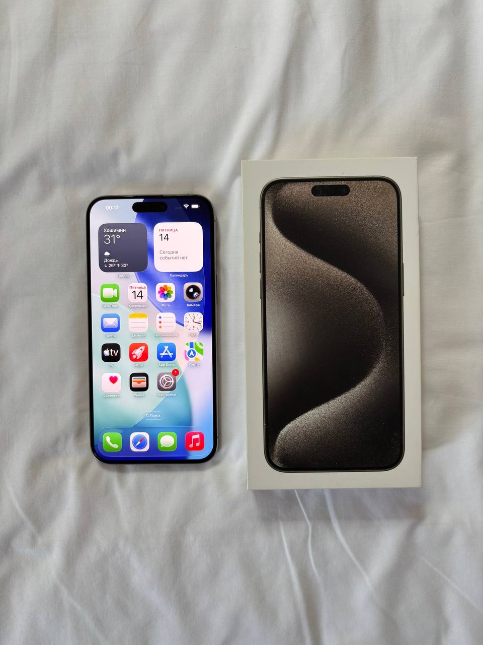 Продаётся iPhone 15 Pro Max 256 ГБ (версия с SIM и eSIM) в отличном состоянии, всегда…