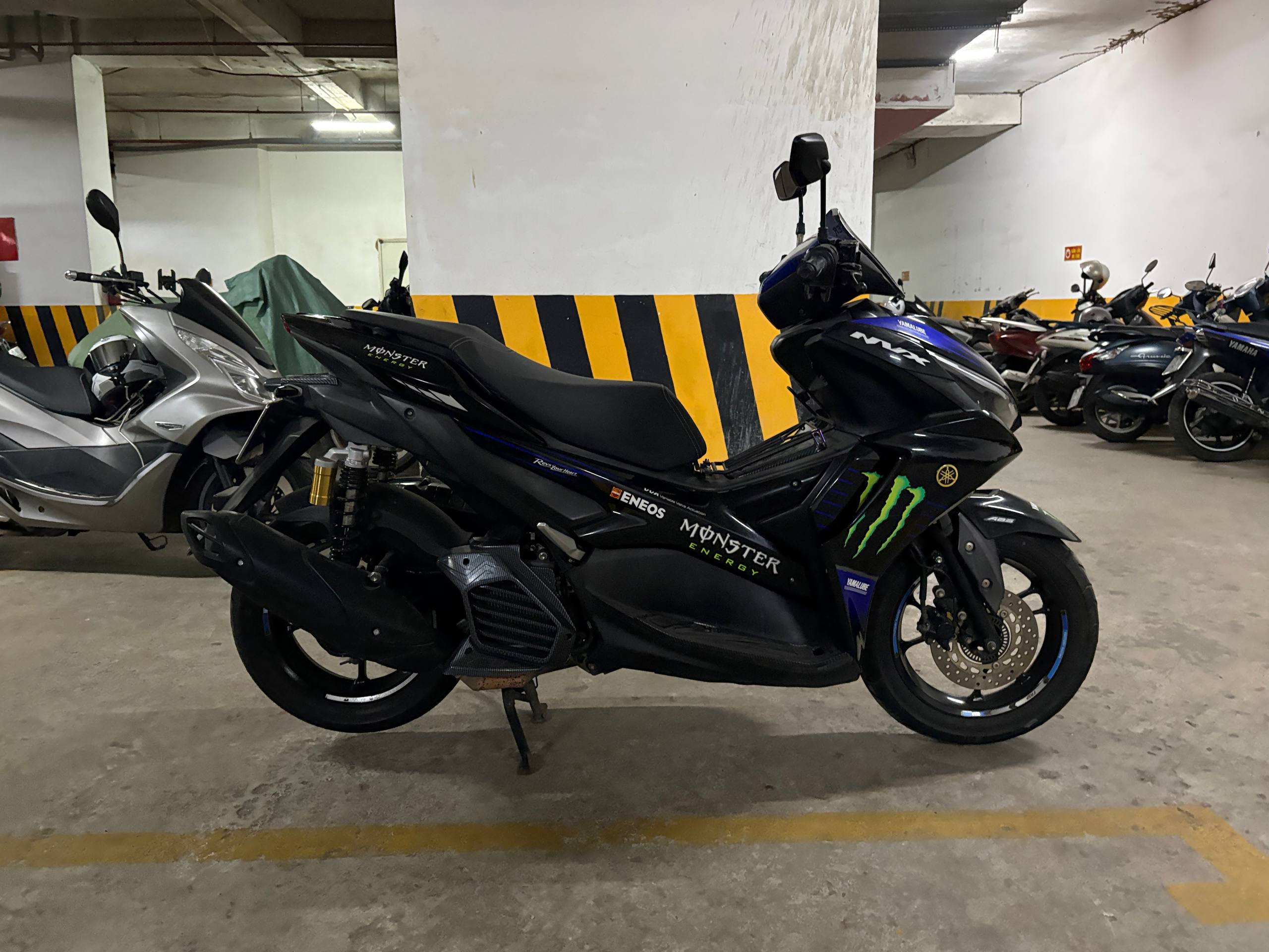 Фото 2: Продаётся Yamaha NVX 155cc ABS (второе поколение) 2021 года, пробег 27 467 км.