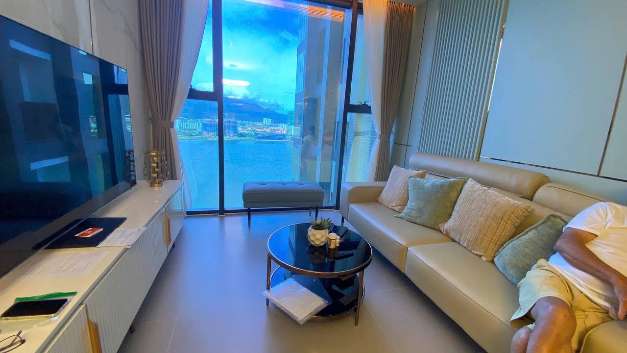 Двухкомнатная квартира в жилом комплексе Sam Tower на улице Nhu Nguyet, район Hai Chau.