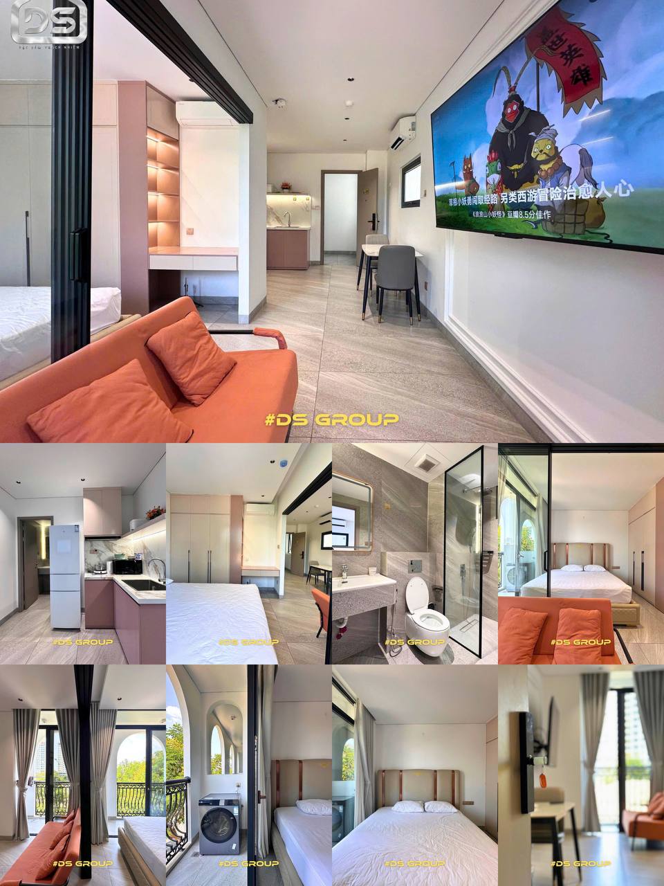 Сдаётся 1-комнатная luxury-квартира 50 м² в жилом комплексе Hà Quang…