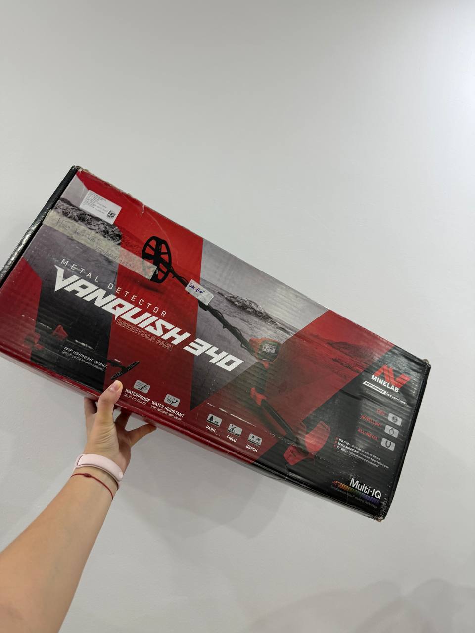 Продаётся почти новый металлоискатель Minelab Vanquish 340 с гарантией
