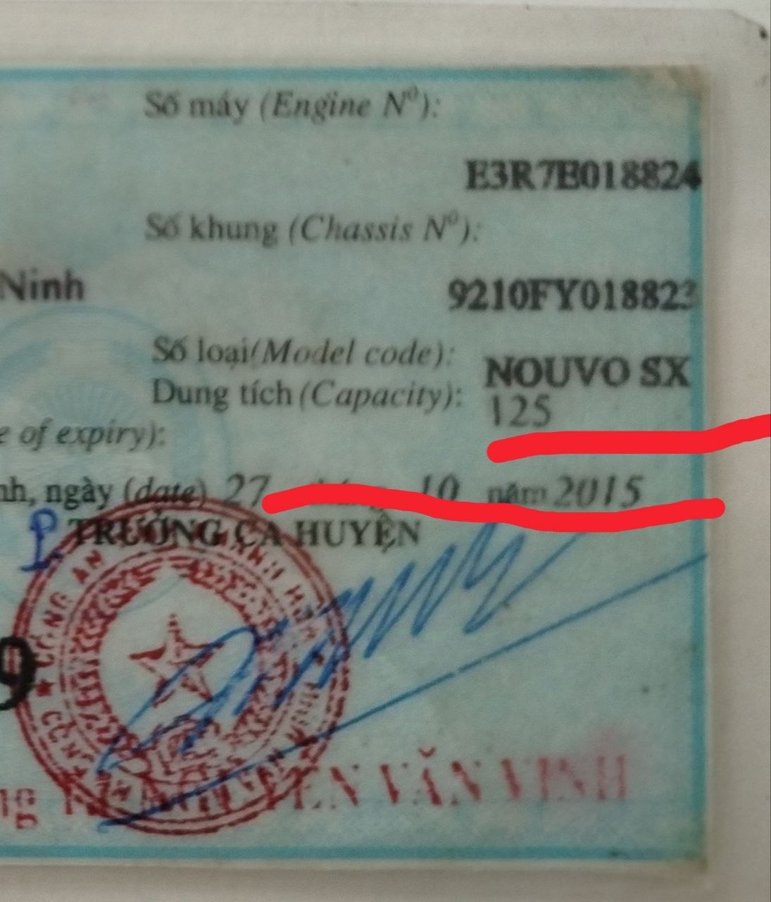 Фото 3: Продаю Yamaha Nouvo 6 SX 135 2015 года
