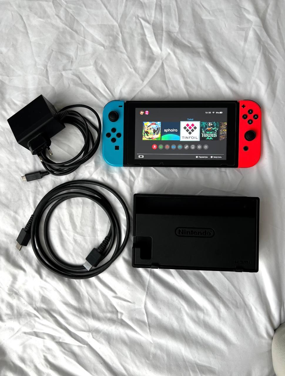 Фото 2: Продаётся Nintendo Switch первой ревизии V1 с программной прошивкой бе