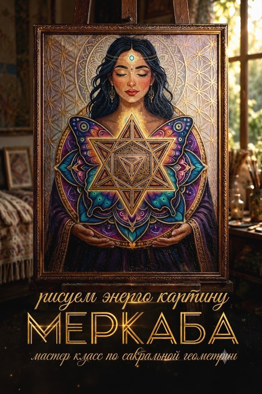 Приглашение на практику по созданию энерго-картины «Меркаба»