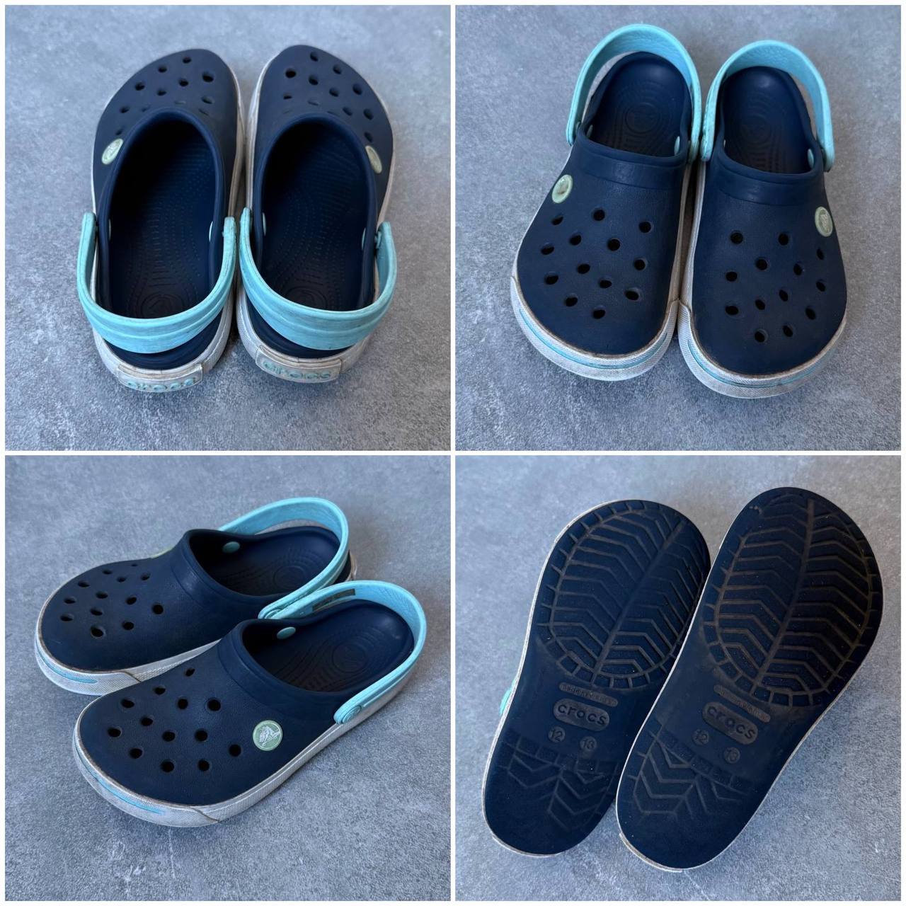 Фото 2: Продаются открытые и закрытые сандалии и сабо Crocs разных размеров
