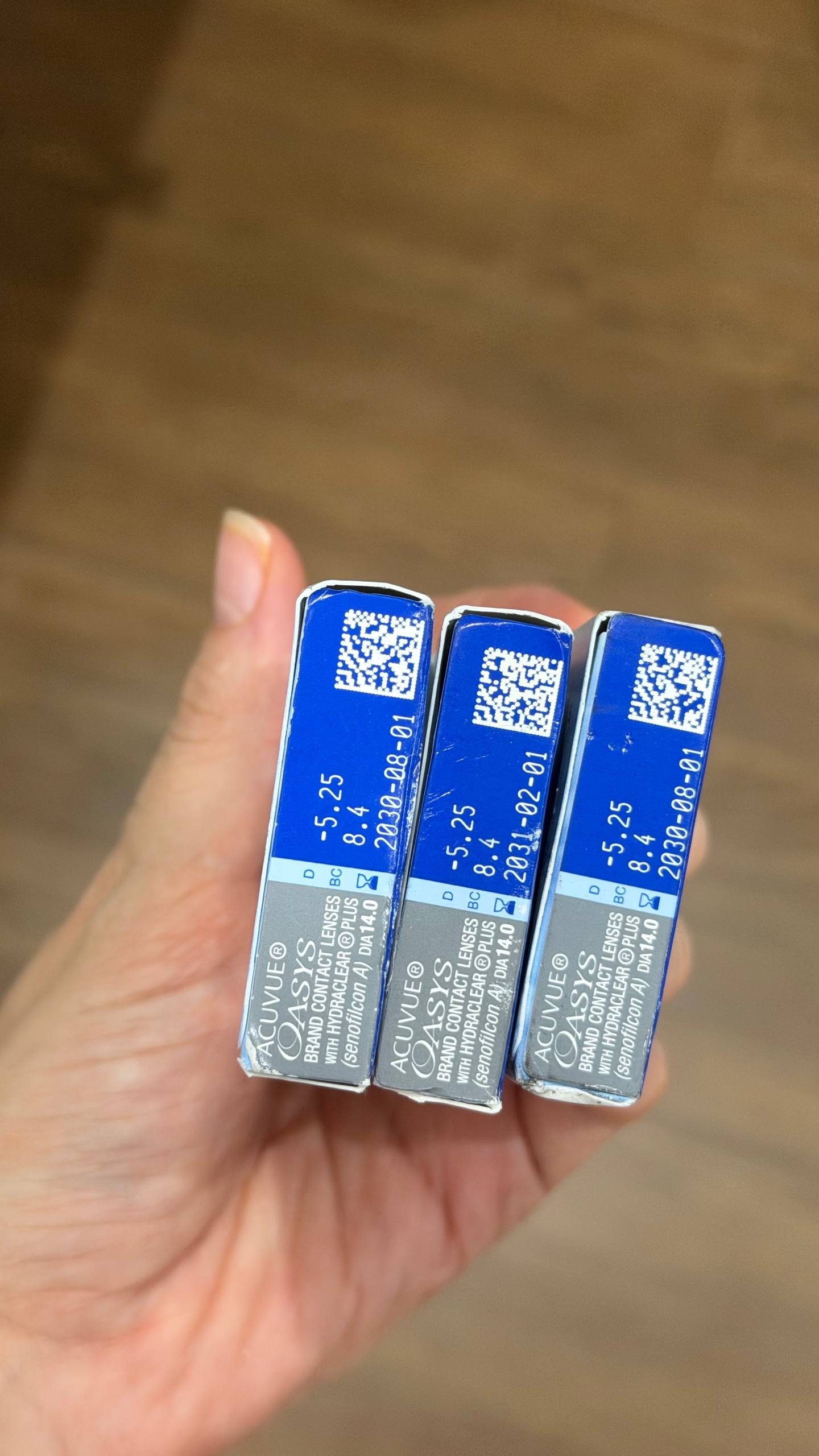 Продаются двухнедельные контактные линзы Acuvue Oasys, диоптрии -5.25, радиус 8.4, срок…