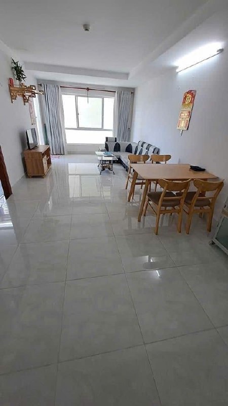 Сдаётся чистая квартира в CT1 VCN Phước Hải, 65 м², 2 спальни, 1 санузел, с базовой…