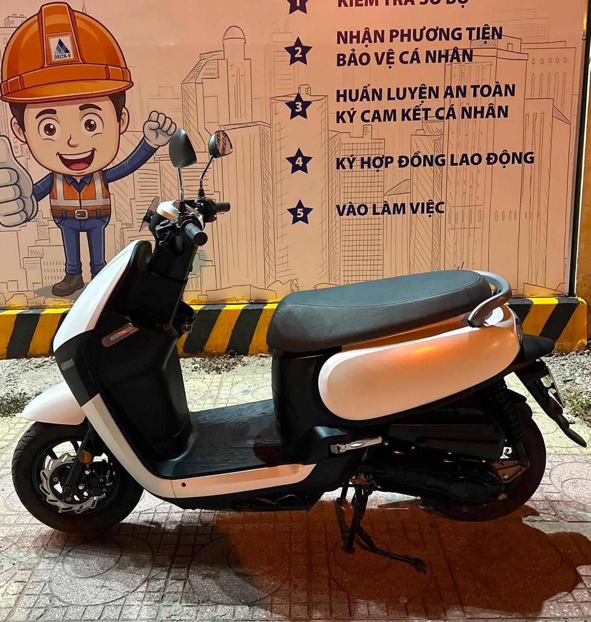 Продаётся новый скутер SYM Priti 50cc 2025 года, пробег 4000 км