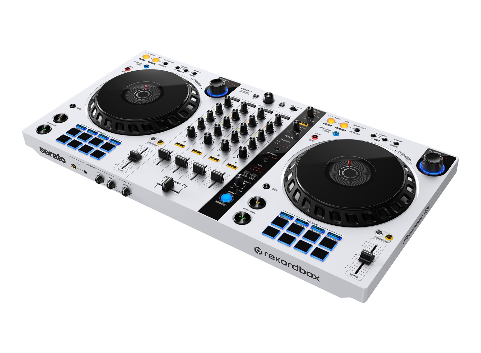 Фото 2: Продаётся лимитированный белый DJ-контроллер Pioneer DDJ-FLX6 в отличном состоянии…