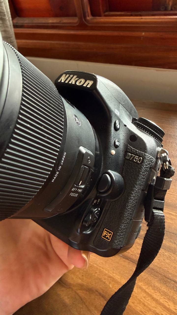 Фото 2: Продаётся фотокамера Nikon D750 Body в отличном состоянии