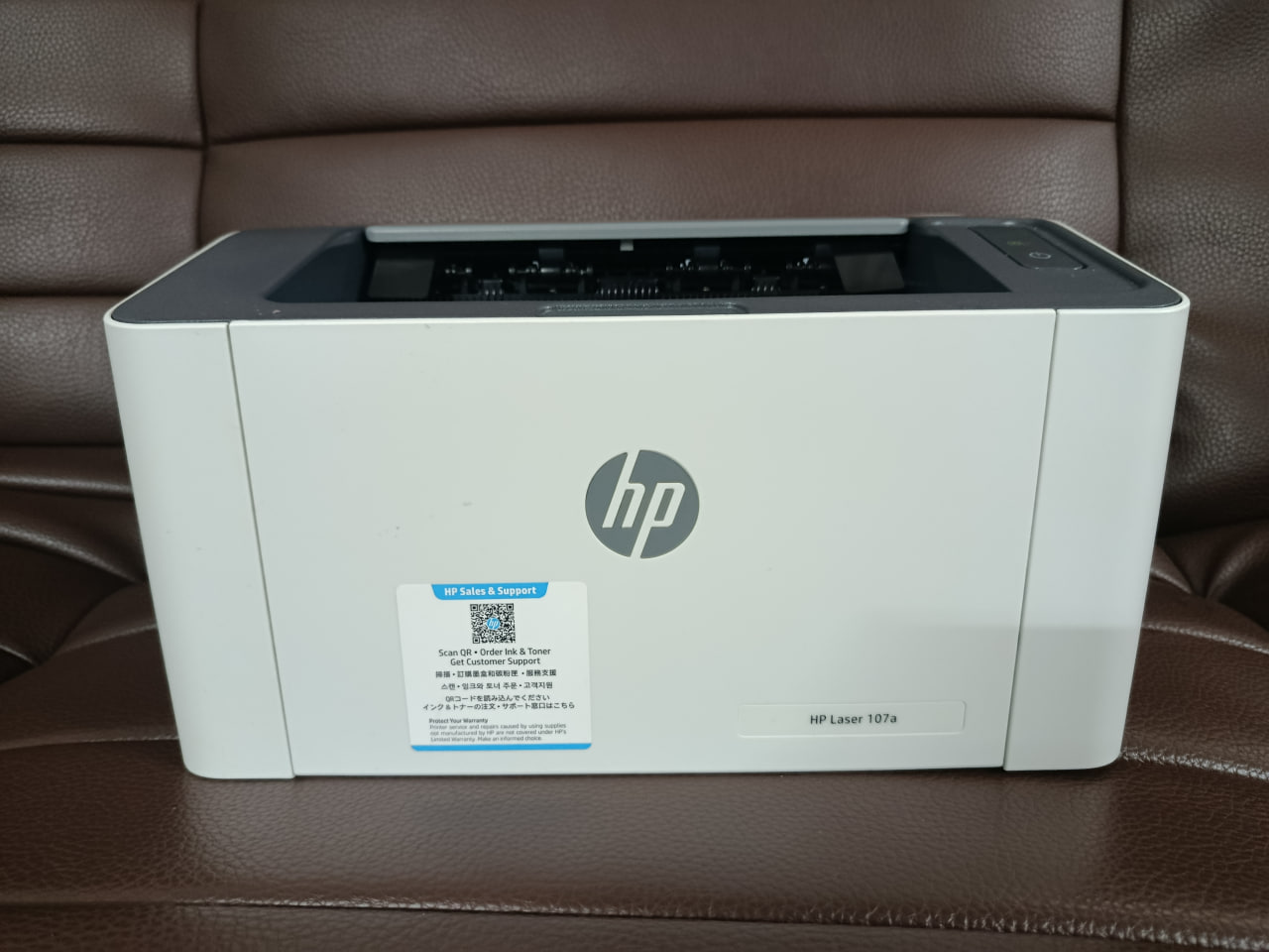 Продаётся б/у монохромный лазерный принтер HP Laser 107a в идеальном состоянии.