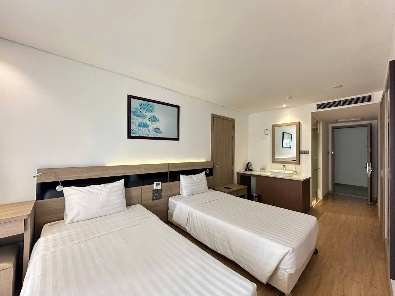 Фото 2: Сдаётся студия 35 кв.м в комплексе Muong Thanh Vien Trieu Oceanus, прямо у моря.