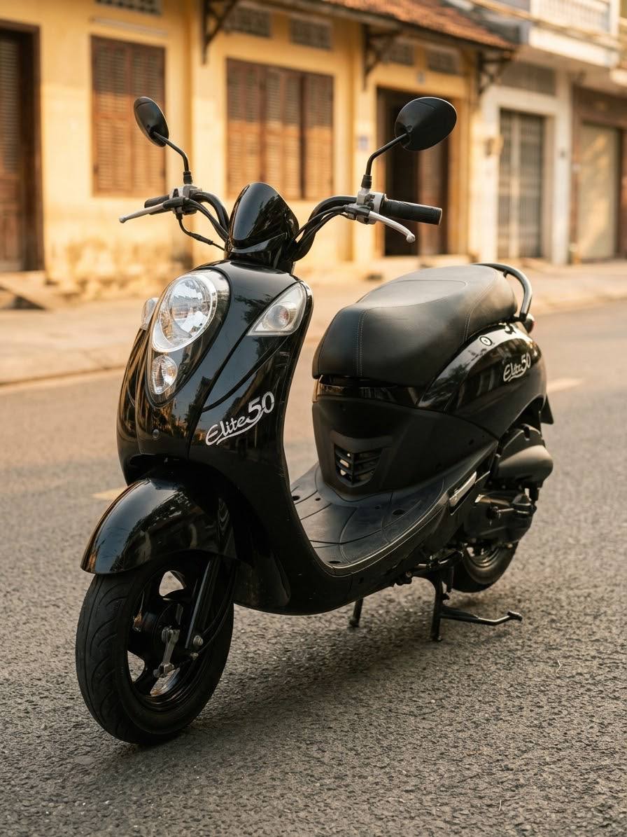 Фото 3: Байк SYM ELITE 50cc 2017 года в состоянии нового, полностью обслужен…