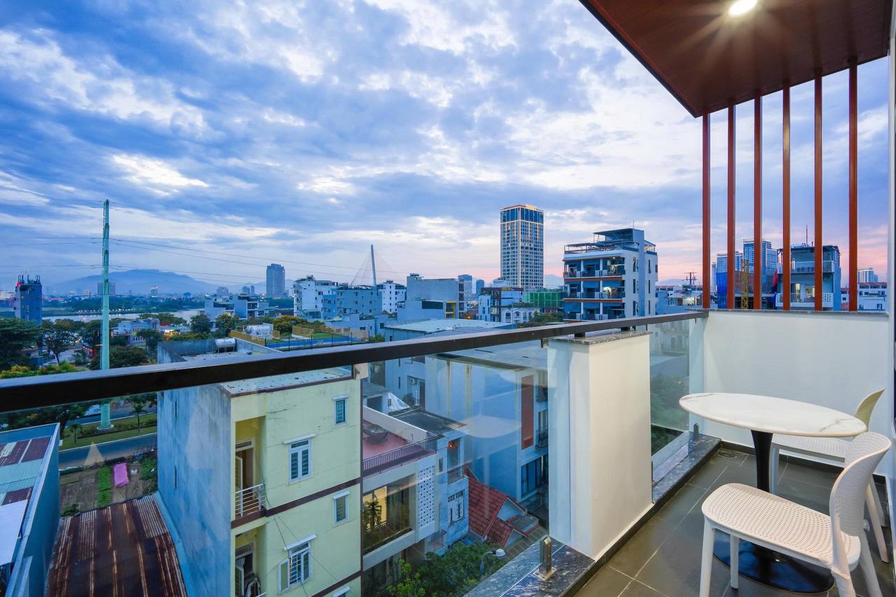 Апартаменты с 1 спальней, 45 м², в районе My An 7, менее 2 км до моря.