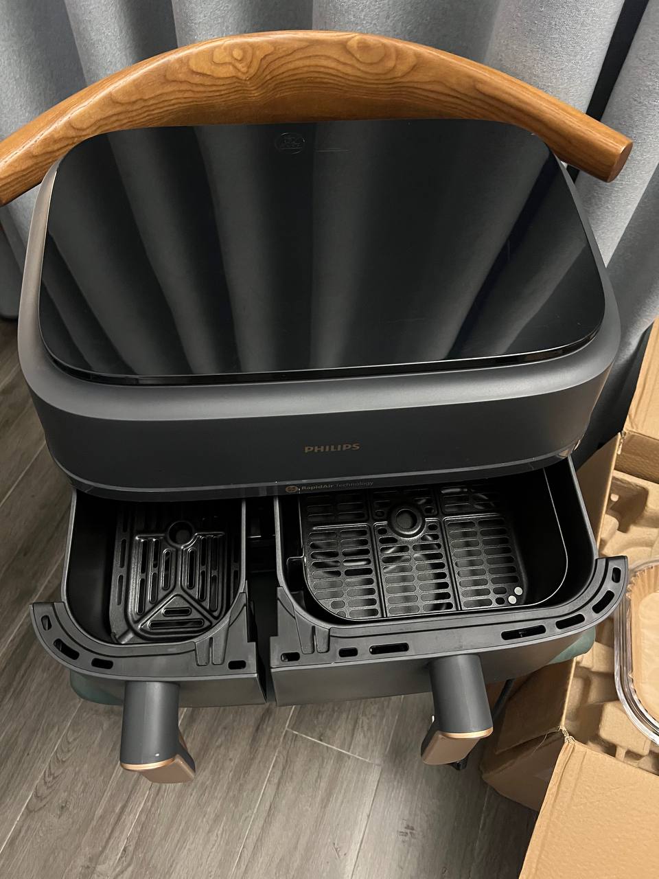 Фото 2: Продаётся аэрогриль Philips Dual Basket Airfryer 3000 Series NA352/00…