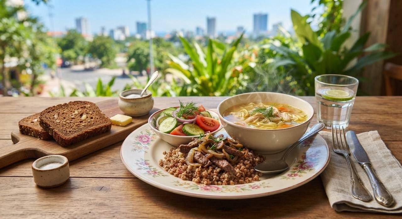Русская кухня в Дананге с доставкой