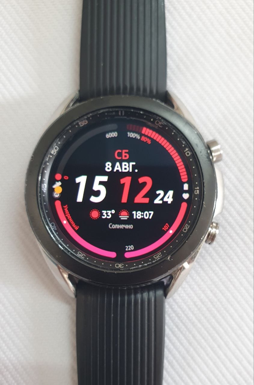 Продаются оригинальные смарт-часы Samsung Galaxy Watch3 41mm из Кореи.