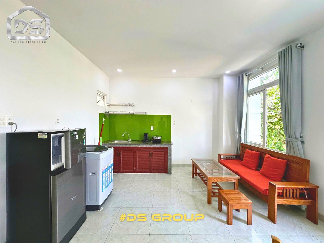 Фото 3: Сдаётся двухкомнатная квартира площадью 50 м² в жилом комплексе Hà Quang 2, южный Нячанг.