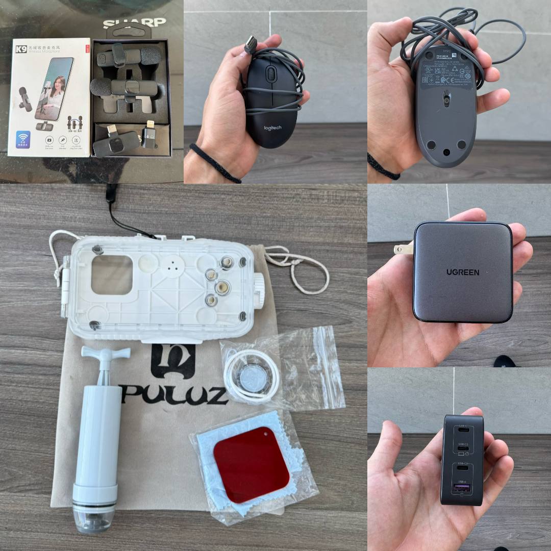 Фото 2: Продаю различные вещи: экшн-камера Insta360 X3, блок питания Ugreen 100W, кейс для…