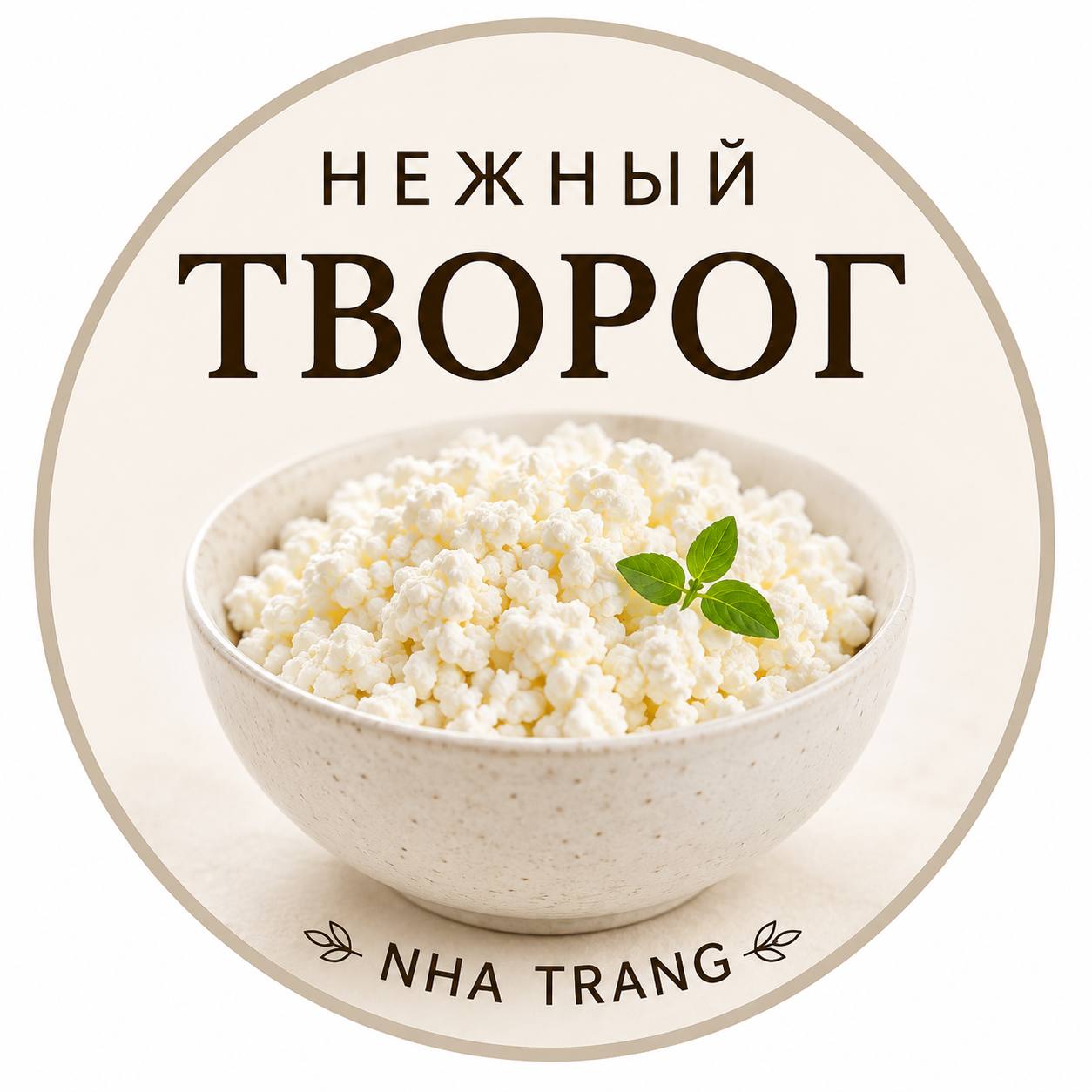 Домашний творог ручной работы: 200 г — 63 000 VND, 250 г — 79 000 VND.