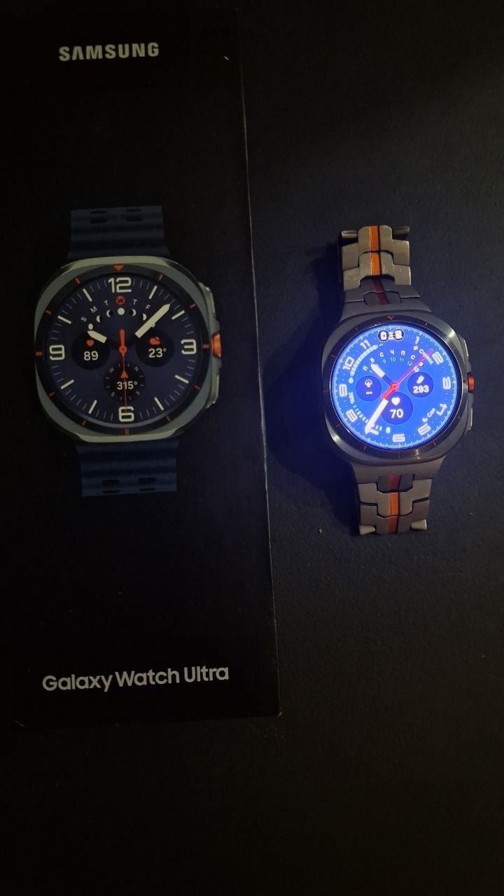 Фото 2: Часы Samsung Galaxy Watch Ultra 2025 года, куплены в январе, полностью