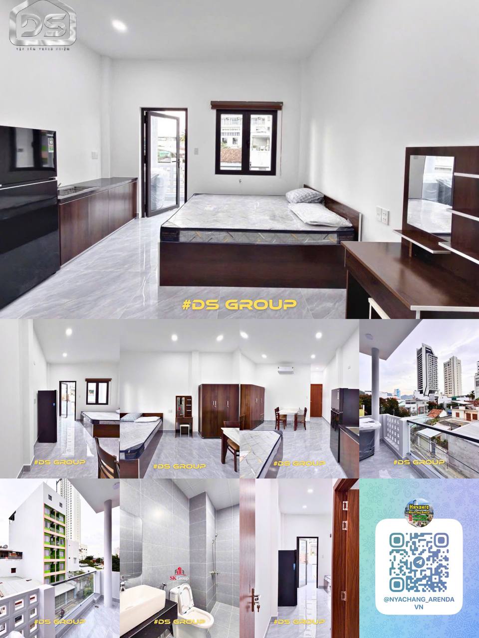 Сдаётся квартира 32 м² на Phó Đức Chính, север Нячанга