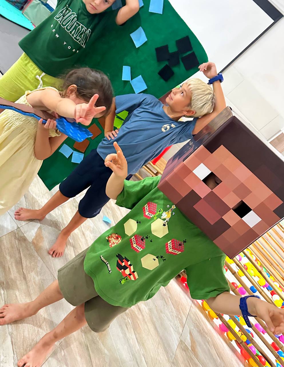 28 августа в 18:30 состоится игровой квест по мотивам игры Minecraft.