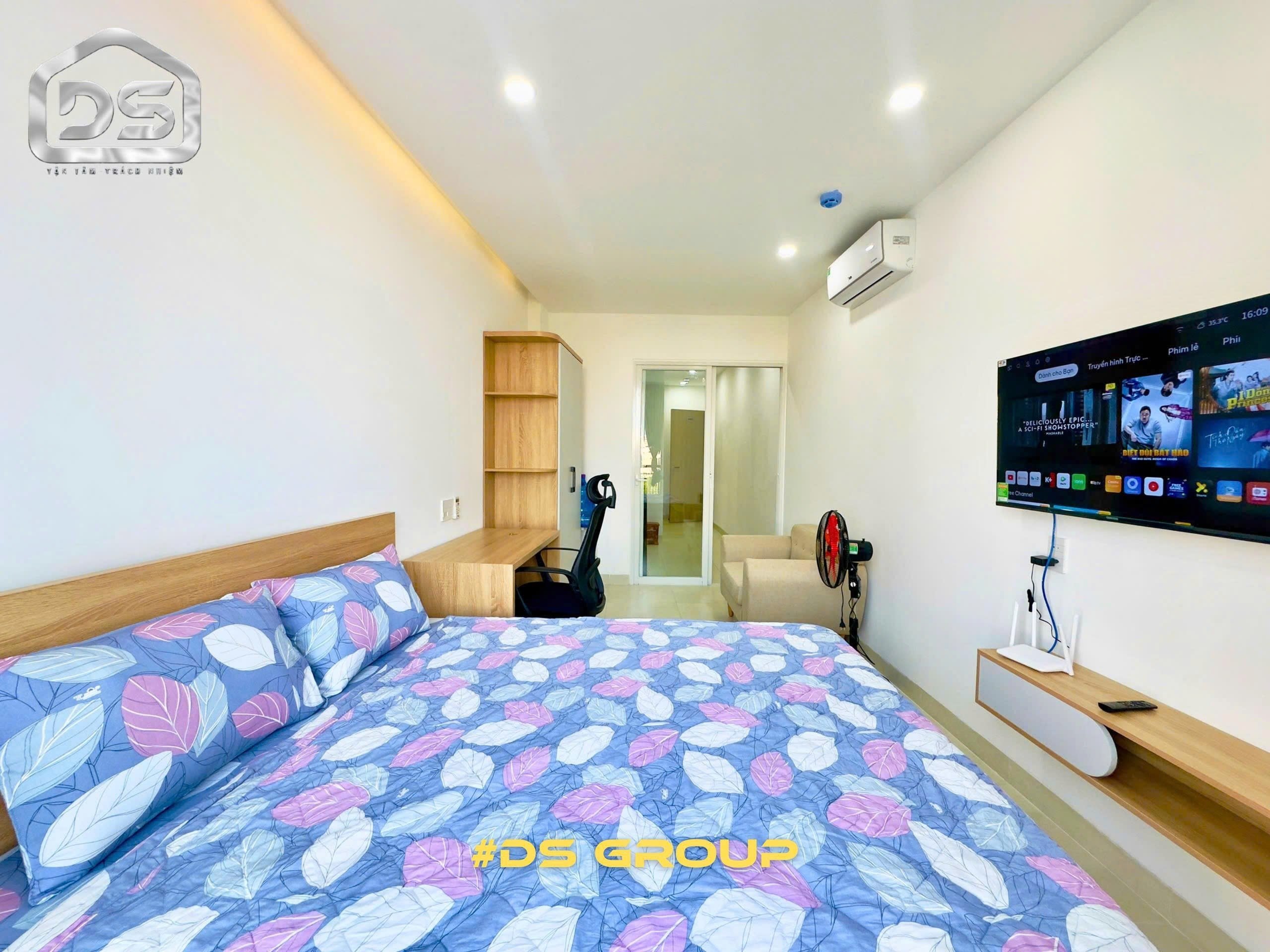 Фото 3: Однокомнатная квартира 40 м² с отдельной спальней на Hà Quang 1, юг Нячанга.