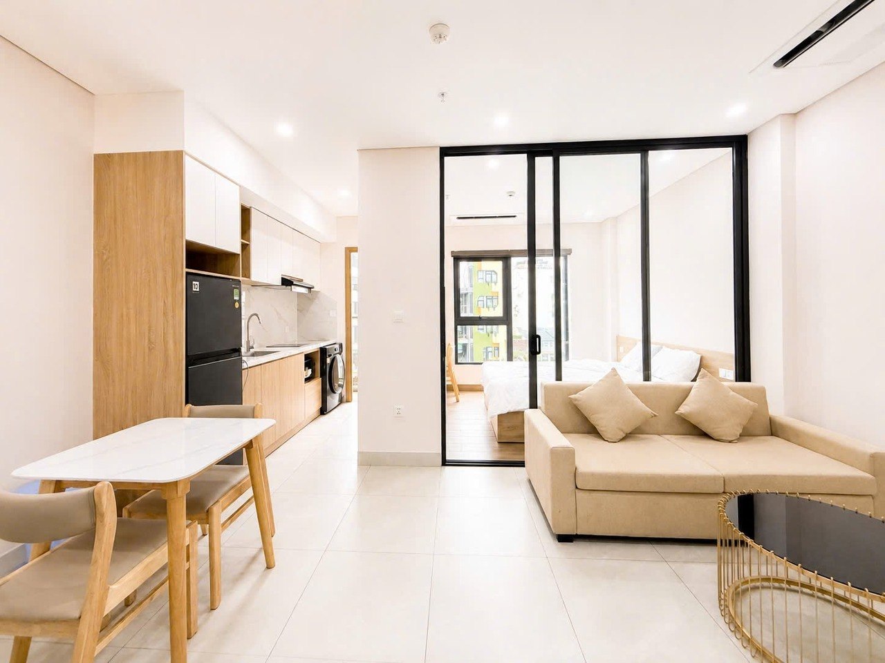 Современная квартира с одной спальней на 7-м этаже на улице An Cu 5, район Son Tra…