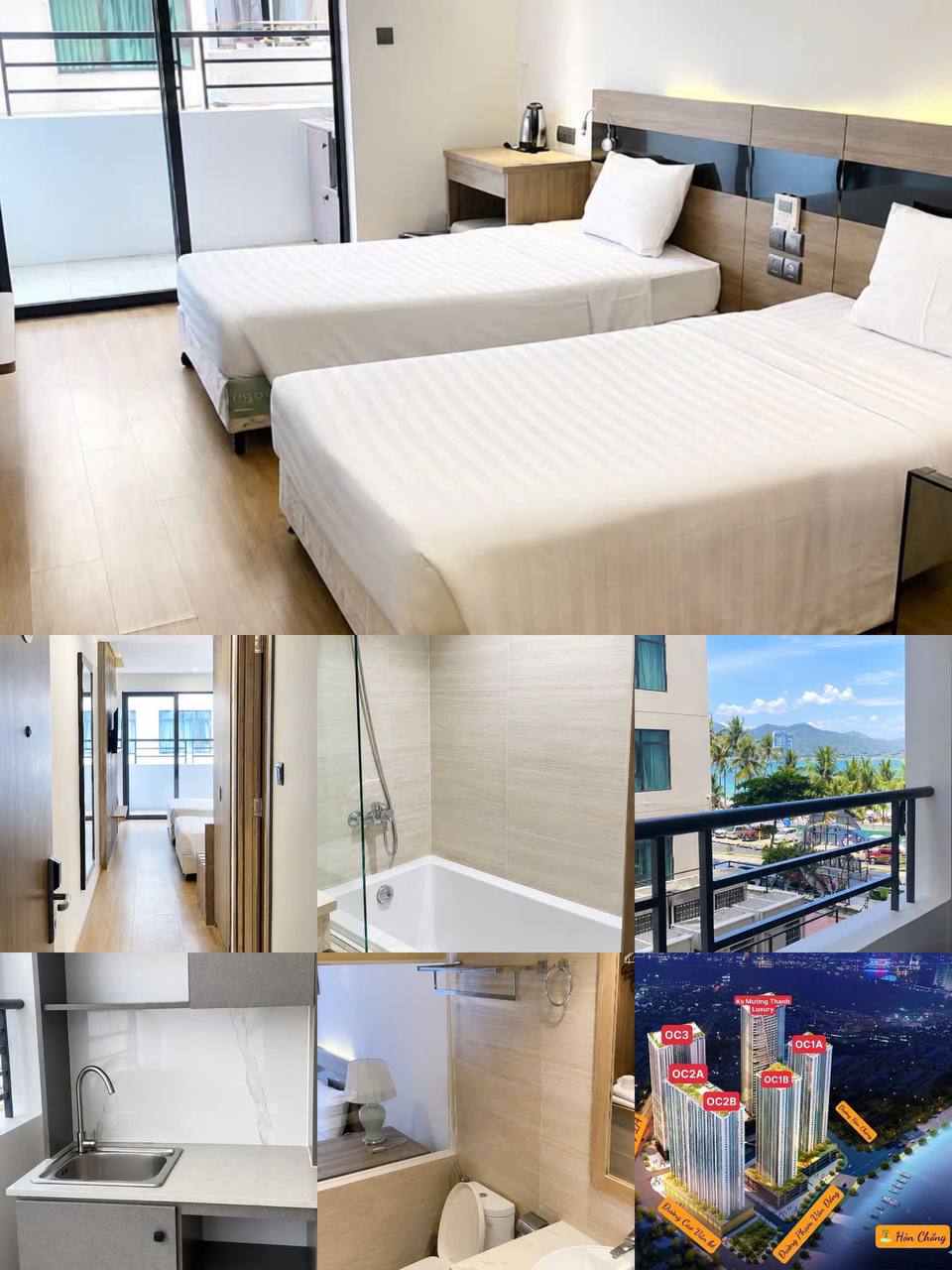 Сдаётся 1-комнатная квартира площадью 45 м² в Muong Thanh Vien Trieu (Oceanus) на…