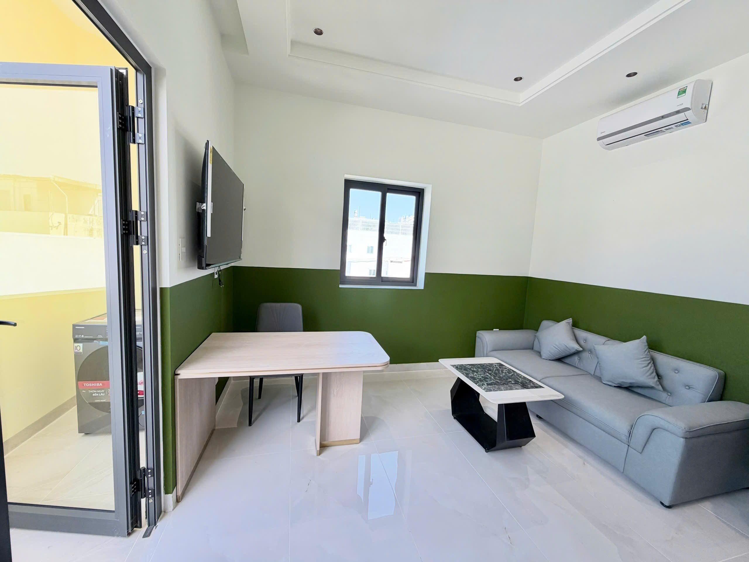 Фото 3: Сдается однокомнатная квартира площадью 45 м² на улице 23/10, рядом с Lotte Mart.