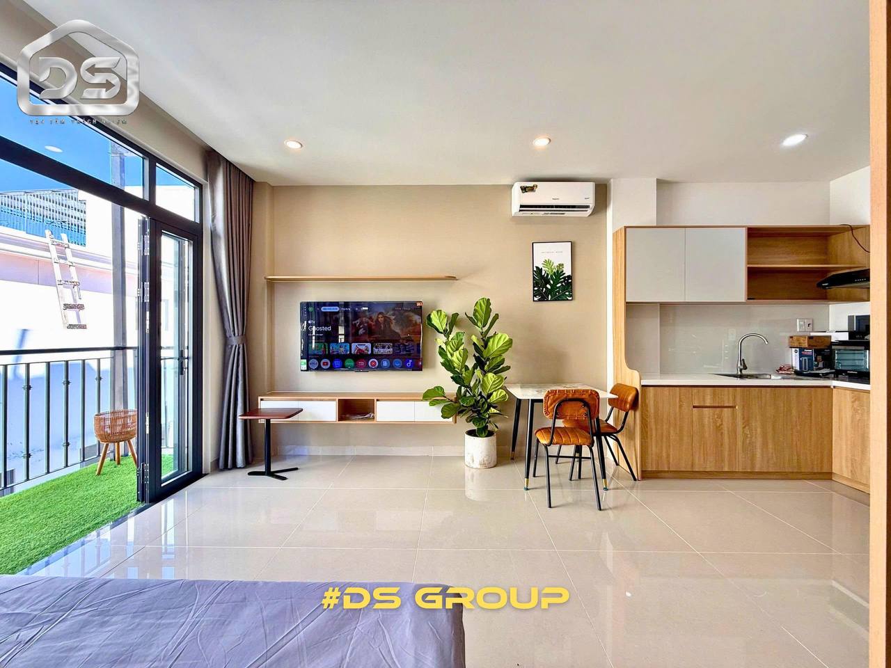 Сдаётся новая квартира 35 м² в VCN Phước Long 2, полностью меблирована