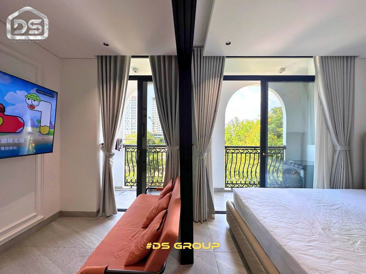 Сдается 1-комнатная квартира класса Luxury в районе Ha Quang 2, южный Нячанг.