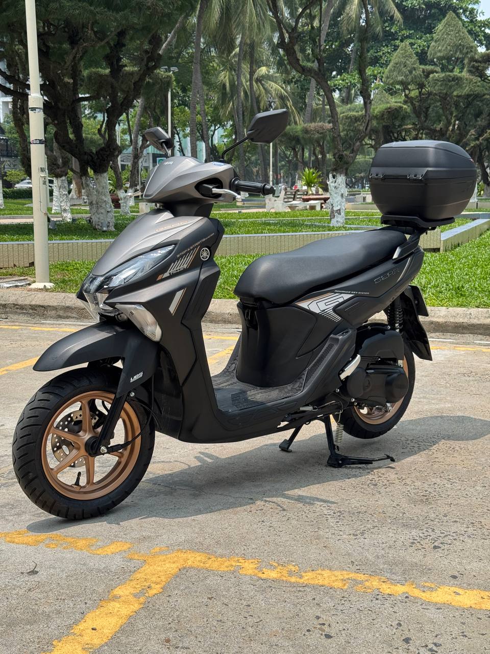 Аренда байка Yamaha Gear 125 2026 года с смарт-ключом и кофром