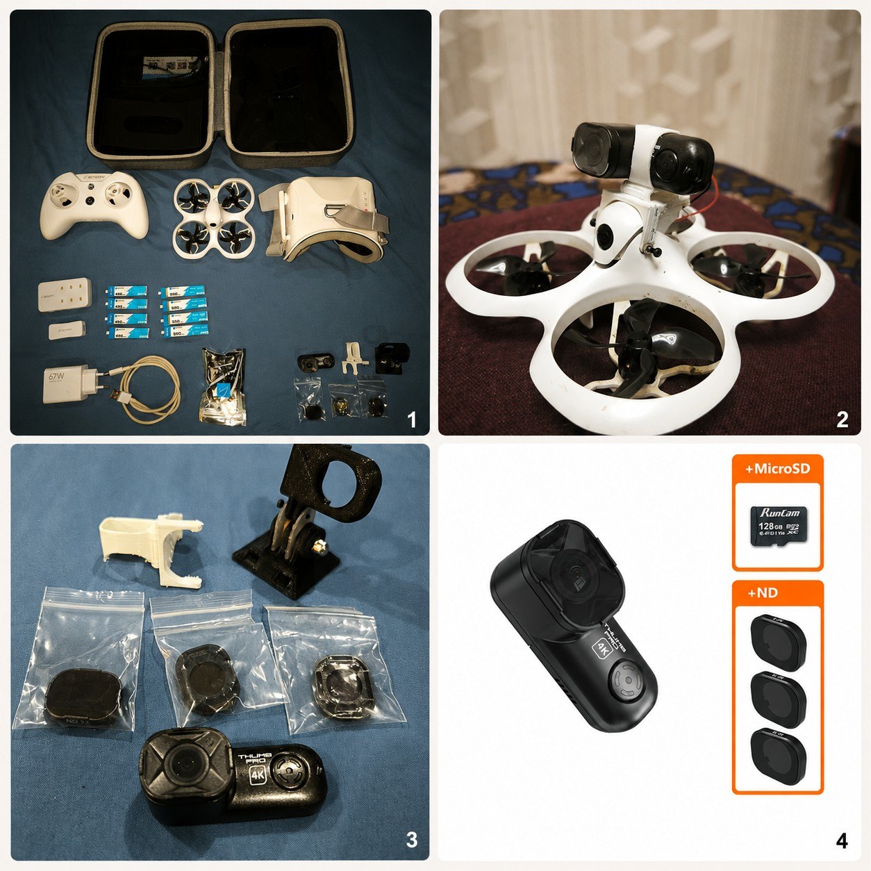 Продаётся полный комплект FPV-дрона BETAFPV Cetus X