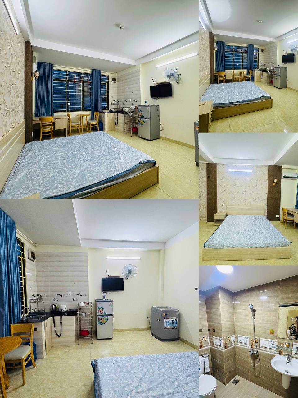 Сдаётся студия 30 м² с балконом на улице Nguyễn Thiện Thuật в центре Нячанга.