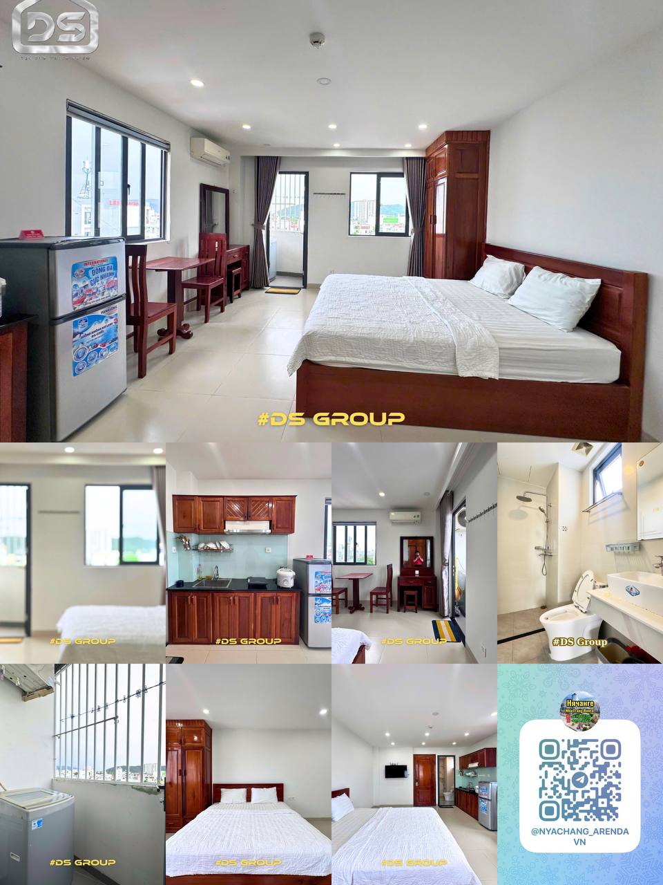Сдаётся меблированная квартира 30 м² на улице Nguyễn Đức Cảnh, юг Нячанга.