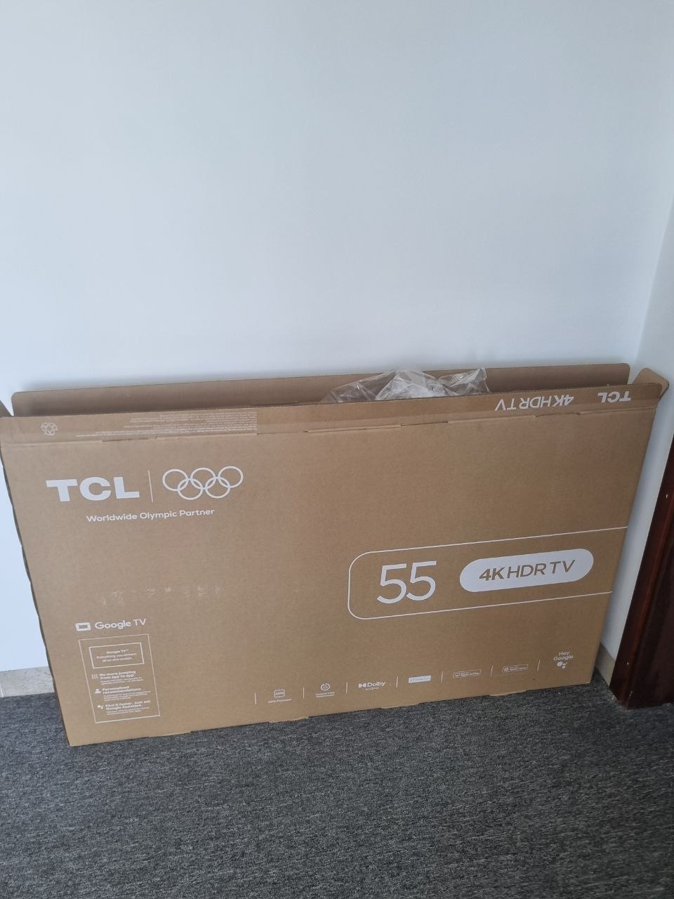 Фото 3: Продаётся практически новый телевизор TCL 55P638 диагональю 55…
