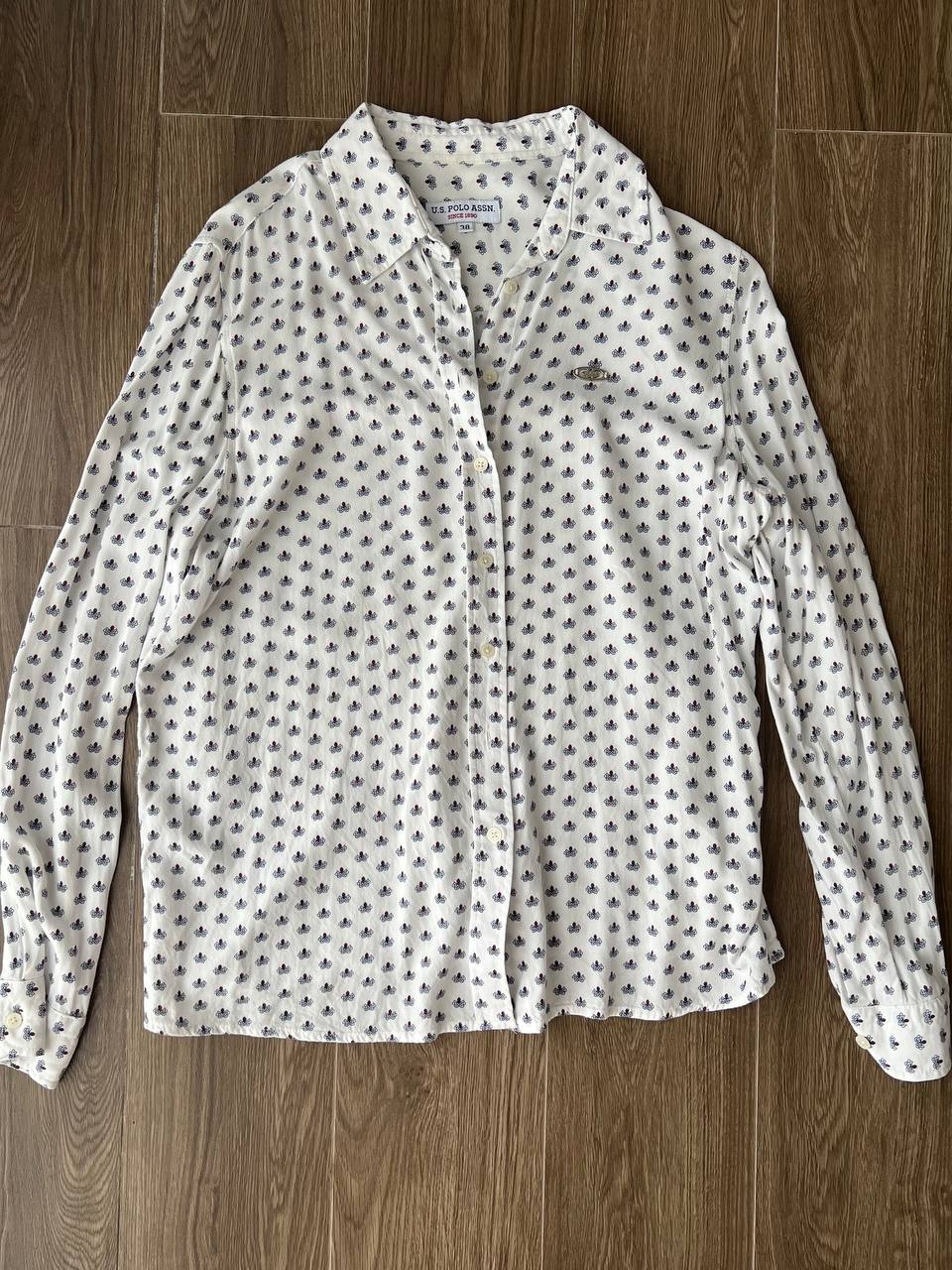 Продаются вещи: рубашка US POLO ASSN белая размер M (150k), платье…