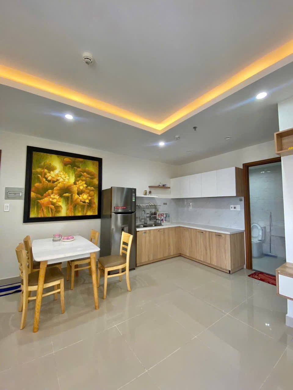 Фото 3: Сдаётся квартира 70 м² с двумя спальнями и двумя ванными в комплексе CT4, VCN Phước…