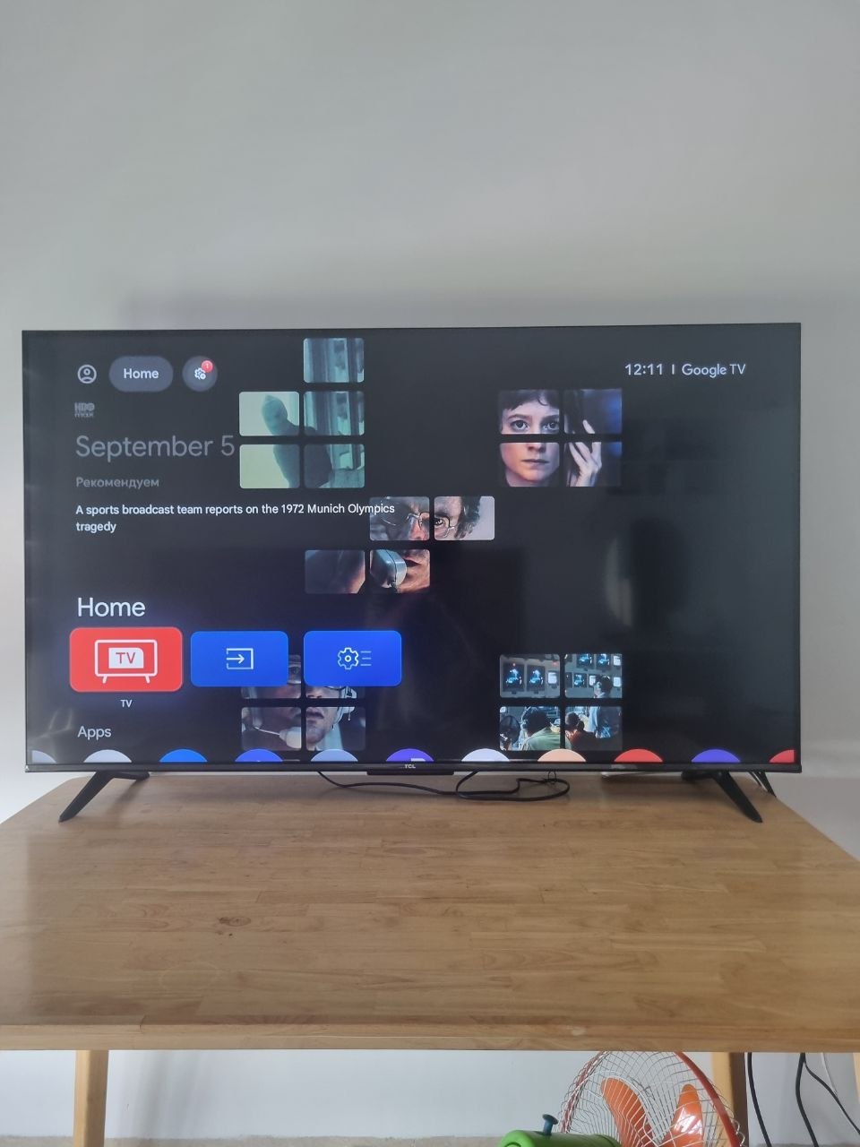 Продаётся практически новый телевизор TCL 55P638 диагональю 55…