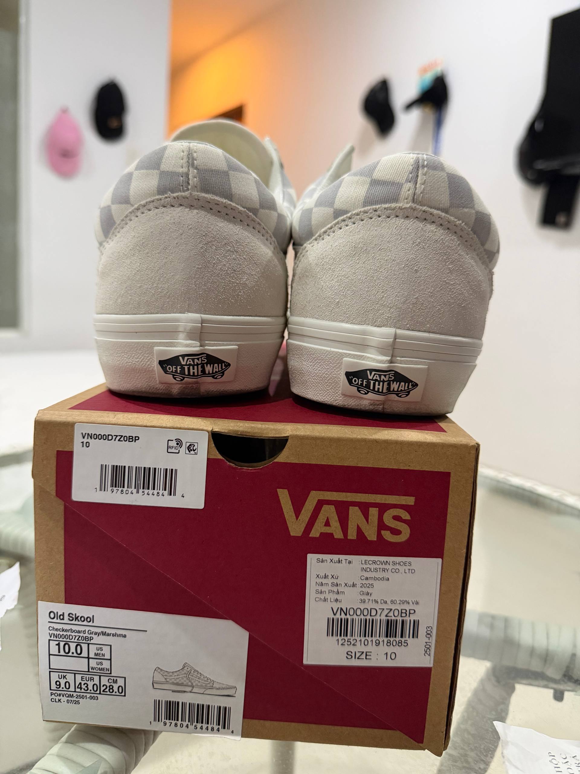 Фото 2: Новые оригинальные кеды Vans Old School из замши, ткани и кожи