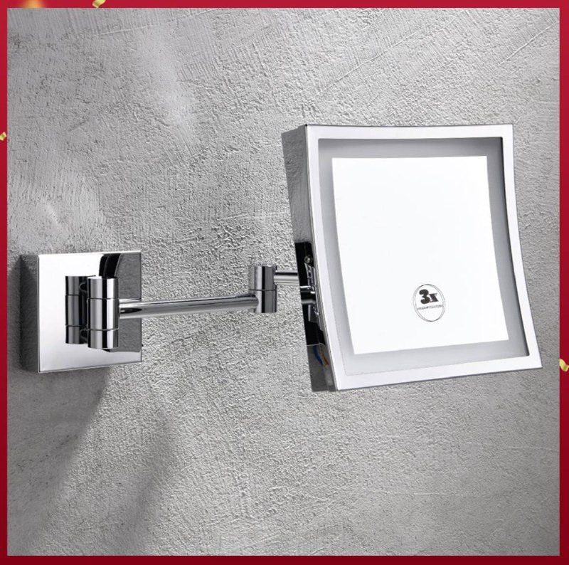 Продаётся новое косметическое зеркало Hafele с LED-подсветкой, увеличение 3x, настенное…